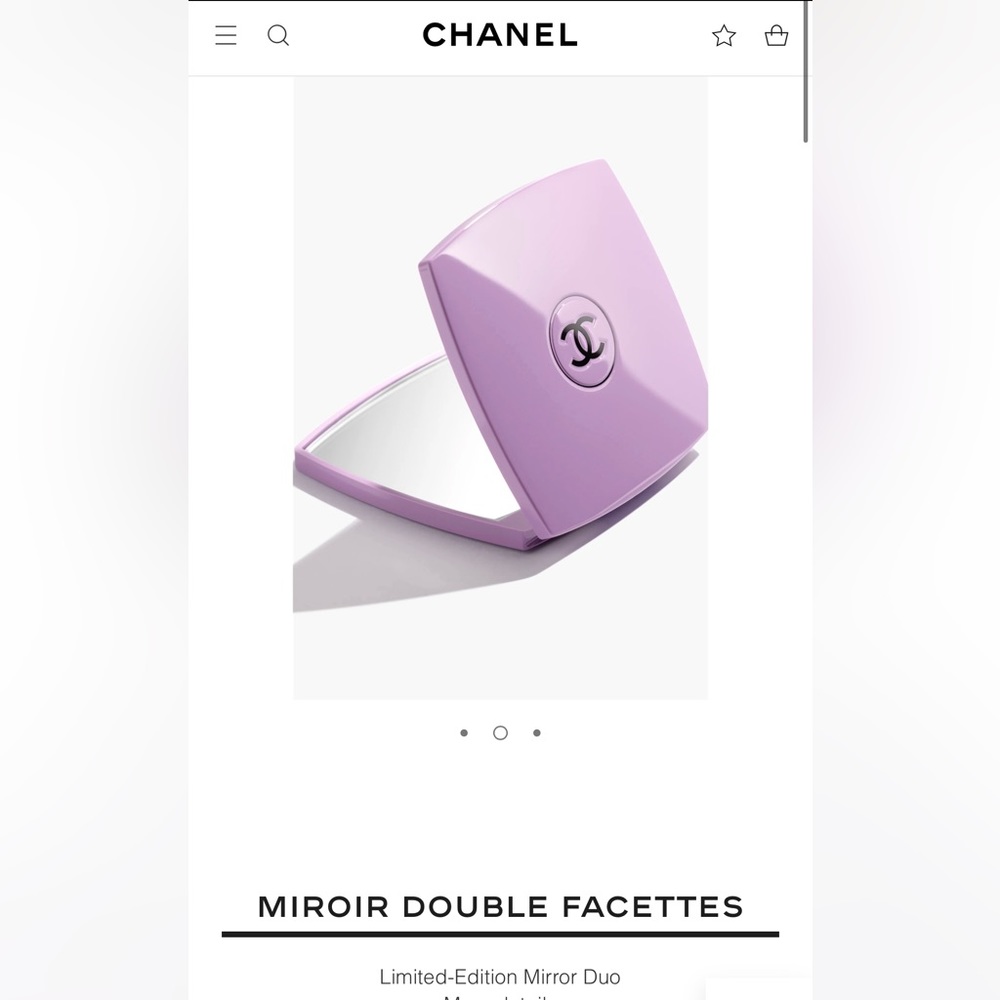 New Chanel mirror immortelle